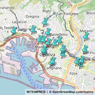 Mappa Via Luccoli, 16123 Genova GE, Italia (0.913)