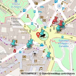 Mappa Piazza Corvetto, 16122 Genova GE, Italia (0.0495)