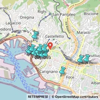 Mappa Piazza Corvetto, 16122 Genova GE, Italia (0.84938)