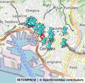 Mappa Vico Lepre, 16123 Genova GE, Italia (0.6725)