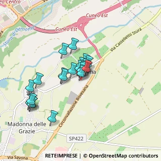 Mappa Via Marchisio Duccio, 12100 Cuneo CN, Italia (0.71714)