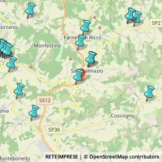 Mappa Via S. Dalmazio, 41028 Serramazzoni MO, Italia (3.434)