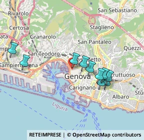 Mappa Via San Luca, 16123 Genova GE, Italia (1.96)