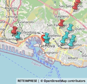 Mappa Via della Posta Vecchia, 16123 Genova GE, Italia (2.29769)
