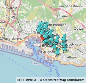 Mappa Via San Luca, 16123 Genova GE, Italia (0.97667)