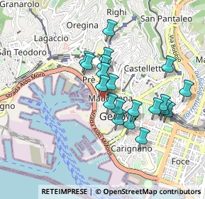 Mappa Via San Luca, 16123 Genova GE, Italia (0.77)