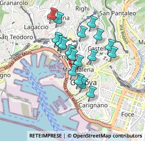 Mappa Via San Luca, 16123 Genova GE, Italia (0.6995)