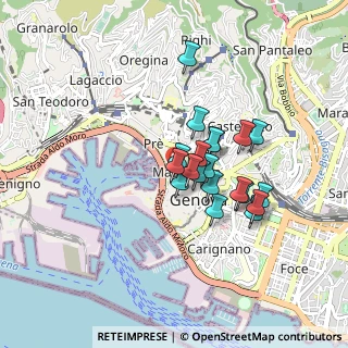 Mappa Via San Luca, 16123 Genova GE, Italia (0.6425)