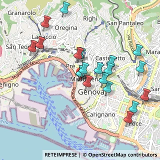 Mappa Via della Posta Vecchia, 16123 Genova GE, Italia (0.9865)