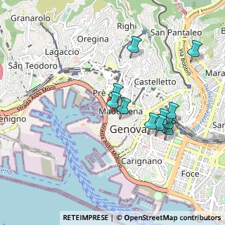 Mappa Via San Luca, 16123 Genova GE, Italia (0.85455)