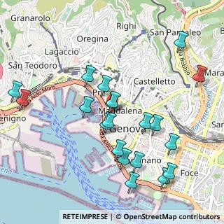 Mappa Via San Luca, 16123 Genova GE, Italia (1.077)