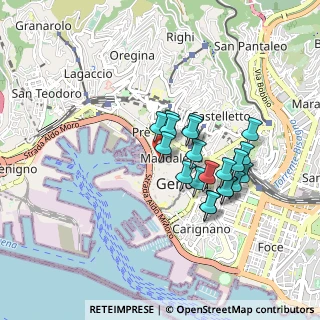 Mappa Via San Luca, 16123 Genova GE, Italia (0.728)