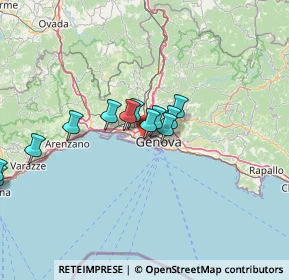 Mappa Piazza Tre Ponti, 16149 Genova GE, Italia (14.19769)