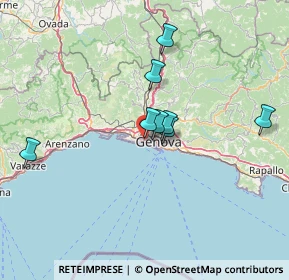Mappa Piazza Tre Ponti, 16149 Genova GE, Italia (19.9225)