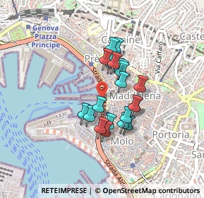 Mappa Ponte Spinola, 16126 Genova GE, Italia (0.316)