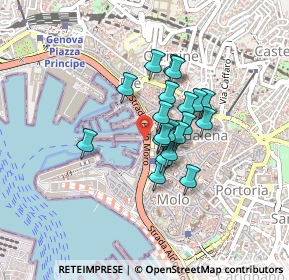 Mappa Ponte Spinola, 16126 Genova GE, Italia (0.2945)