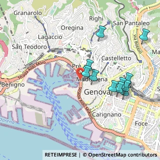 Mappa Via Gramsci, 16128 Genova GE, Italia (0.97455)