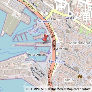 Mappa Ponte Spinola, 47, 16128 Genova, Genova (Liguria)