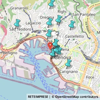 Mappa Ponte Spinola, 16128 Genova GE, Italia (0.79231)