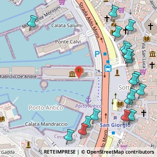 Mappa Ponte Spinola, 16128 Genova GE, Italia (0.1995)