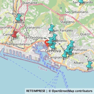 Mappa Area, 16126 Genova GE, Italia (2.24083)