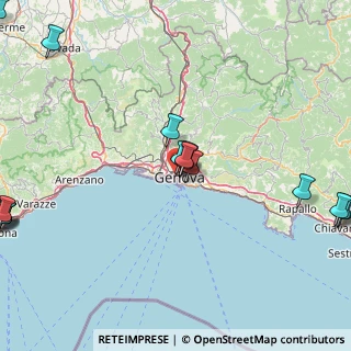 Mappa Via al Mare Fabrizio de André, 16126 Genova GE, Italia (22.97188)