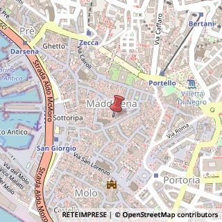 Mappa Piazza di Soziglia, 12, 16123 Genova, Genova (Liguria)