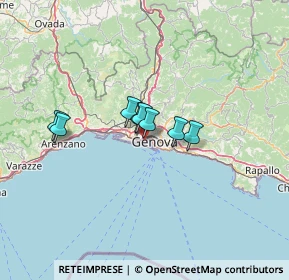 Mappa Via S. Benigno, 16149 Genova GE, Italia (17.45333)