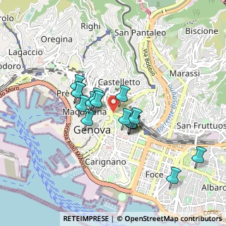 Mappa Civico, 16122 Genova GE, Italia (0.70375)