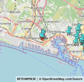 Mappa Via Cantore Antonio, 16149 Genova GE, Italia (2.97417)