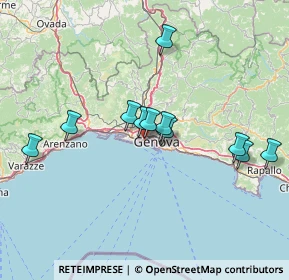 Mappa Via Cantore Antonio, 16149 Genova GE, Italia (13.09091)
