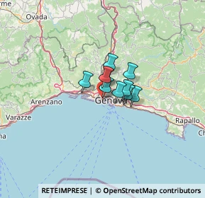 Mappa Via Cantore Antonio, 16149 Genova GE, Italia (10.89083)