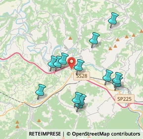 Mappa SP60, 12076 Lesegno CN, Italia (3.74385)