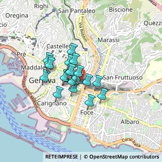 Mappa Genova Brignole, 16121 Genova GE, Italia (0.5845)