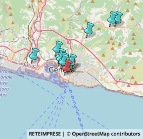 Mappa Genova Brignole, 16121 Genova GE, Italia (2.55333)