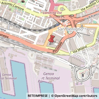 Mappa via pietro chiesa, 7, 16149 Genova, Genova (Liguria)