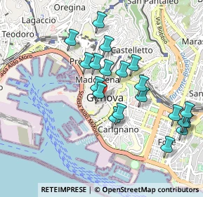 Mappa Piazza Matteotti, 16123 Genova GE, Italia (0.9325)