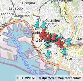 Mappa Piazza Matteotti, 16123 Genova GE, Italia (0.6085)