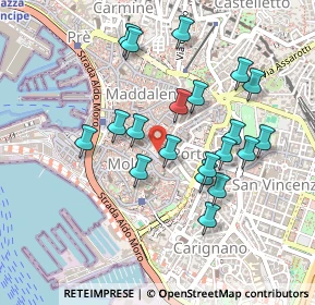 Mappa Piazza Matteotti, 16123 Genova GE, Italia (0.4415)