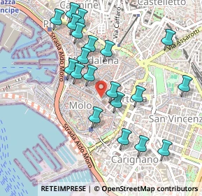 Mappa Piazza Matteotti, 16123 Genova GE, Italia (0.5035)