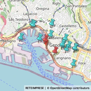 Mappa Calata Mandraccio, 16128 Genova GE, Italia (0.92188)
