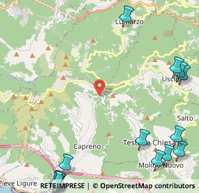 Mappa Frazione Sussisa, 16031 Sori GE, Italia (3.765)