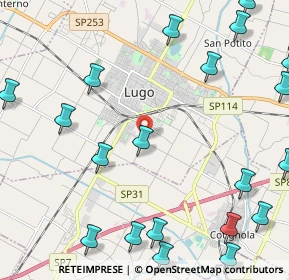 Mappa Via San Giorgio, 48022 Lugo RA, Italia (3.167)