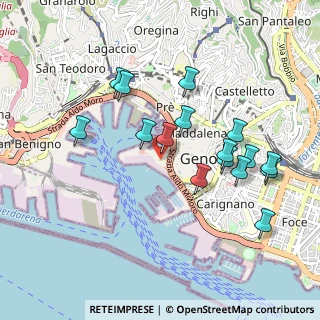 Mappa Via del Molo, 16121 Genova GE, Italia (0.95)