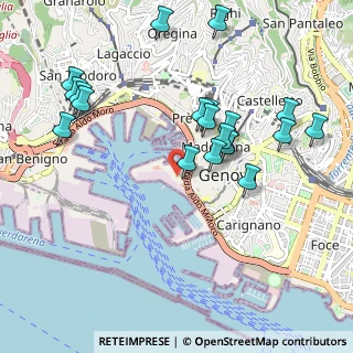Mappa Via del Molo, 16121 Genova GE, Italia (1.0475)