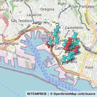 Mappa Via del Molo, 16121 Genova GE, Italia (0.885)