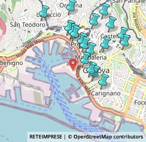 Mappa Via del Molo, 16121 Genova GE, Italia (0.956)