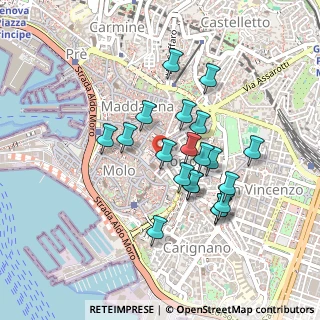 Mappa Centro, 16121 Genova GE, Italia (0.3885)