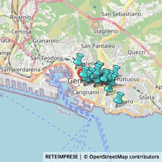 Mappa Centro, 16121 Genova GE, Italia (0.99)
