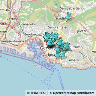 Mappa Centro, 16121 Genova GE, Italia (0.8065)
